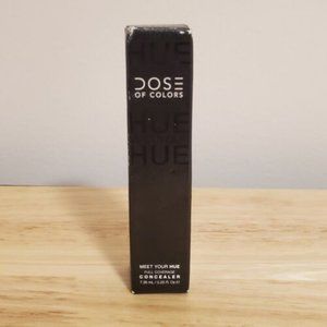 Doses of Color, Meet Your Hue Full Coverage Concealer, #15 Light Medium NIB